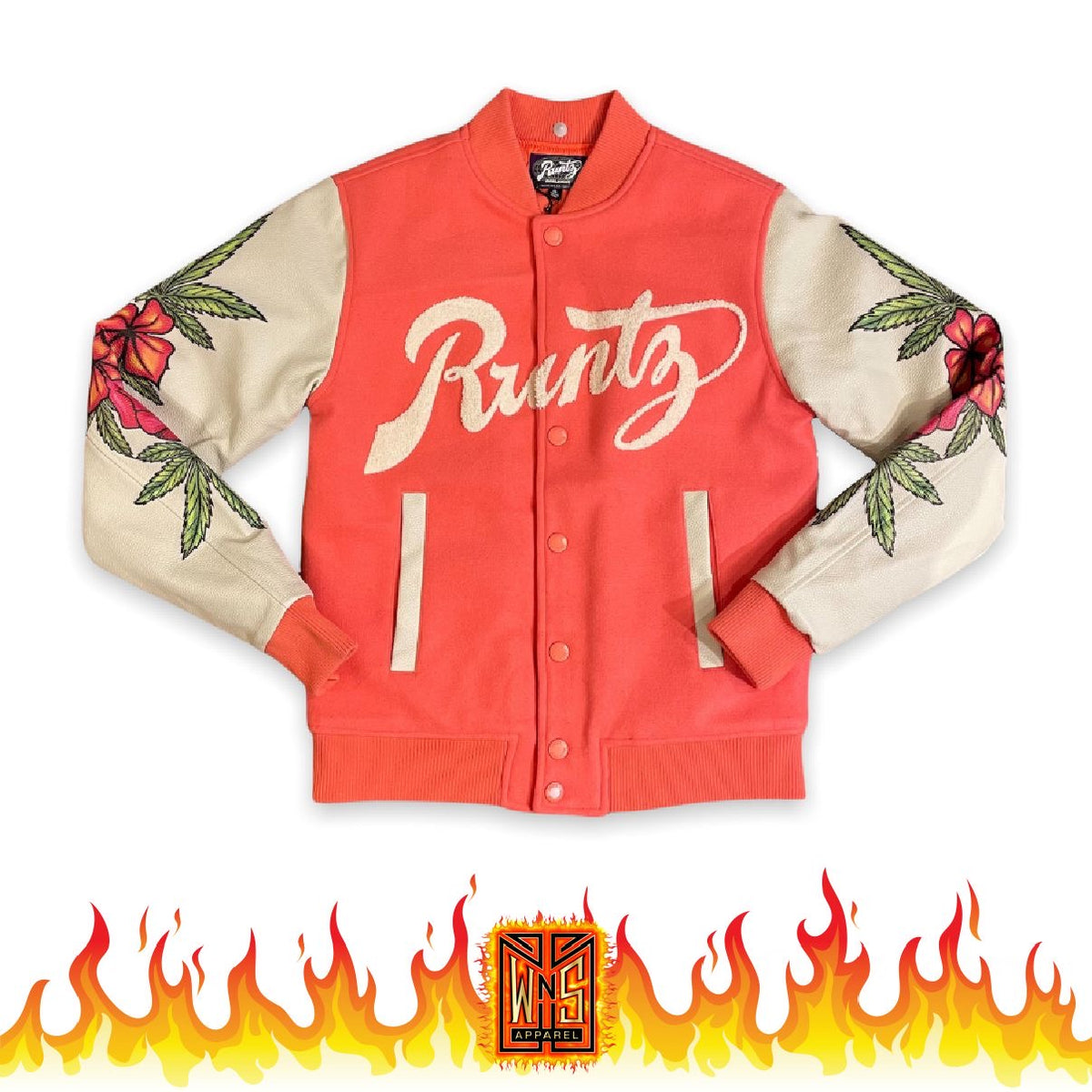 Runtz Floral Varsity Jacket – WNS Apparel