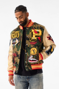 Jordan Craig HellCat Camo Varsity Jacket