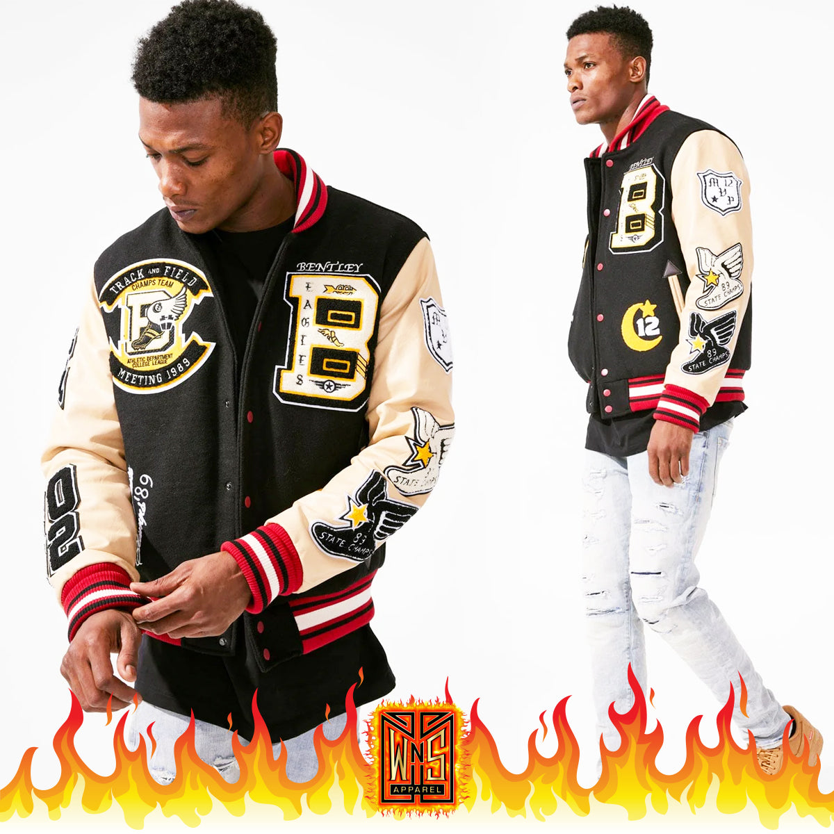 Jordan Craig Track & Field Varsity Jacket – WNS Apparel