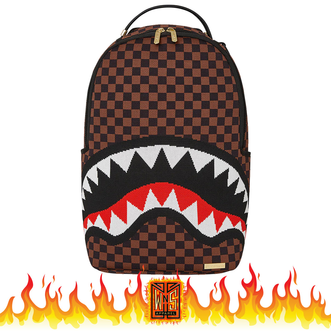 Sprayground Sharks In Paris 2.0 Knit Backpack