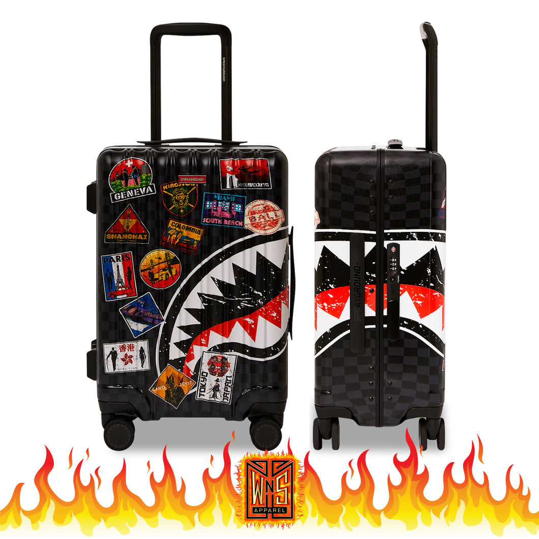 Sprayground Global Mogul Carry-On Luggage