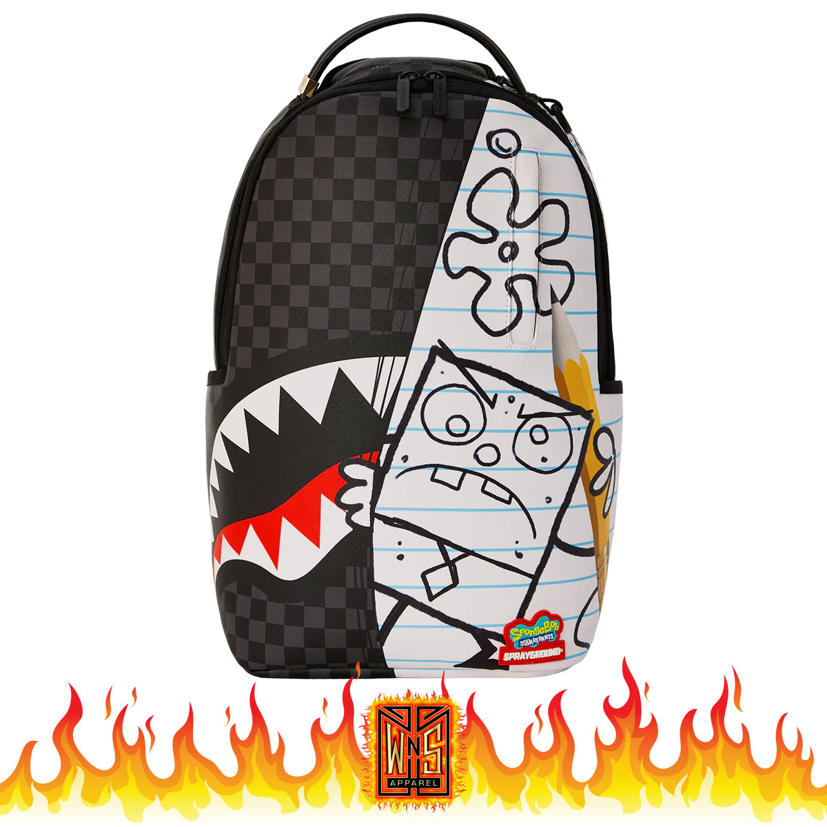 Sprayground Spongebob Doodle Backpack – WNS Apparel