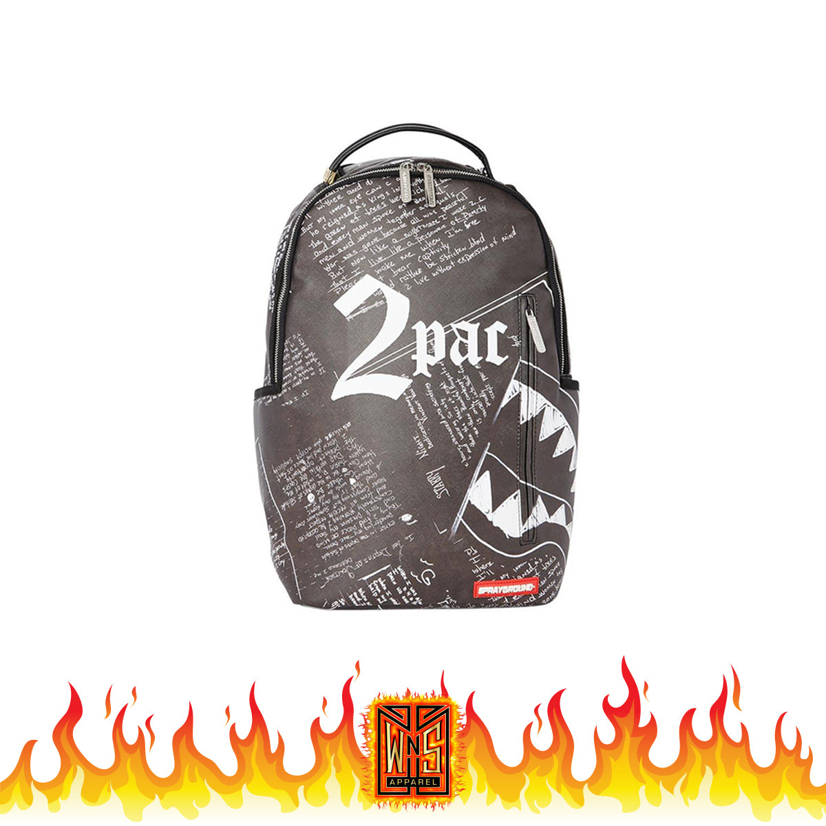 Sprayground 2Pac Backpack WNS Apparel   Firetemplate2pac 1200x1200 