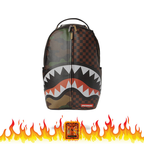 Sprayground Break in Case of Emergency Shark Backpack