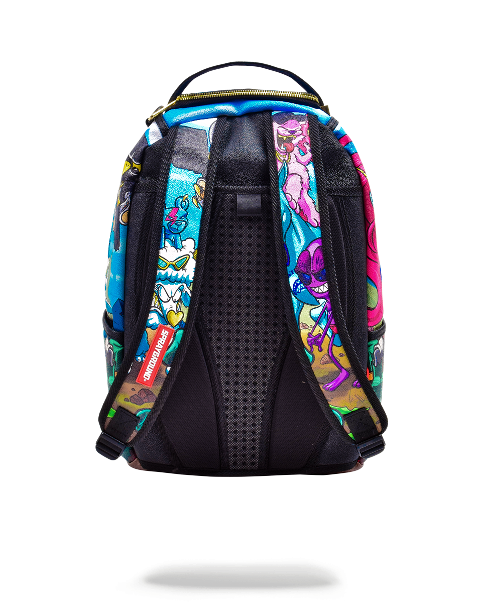 Sprayground Anime Camo Backpack | 910B3237