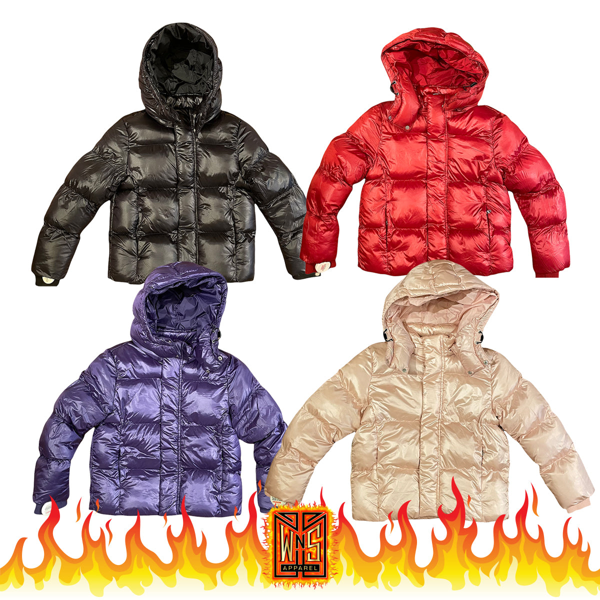 Boys hot sale bubble coats