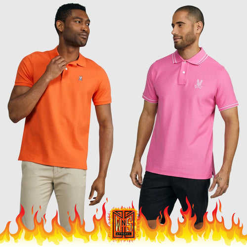 Psycho Bunny Mens Polo