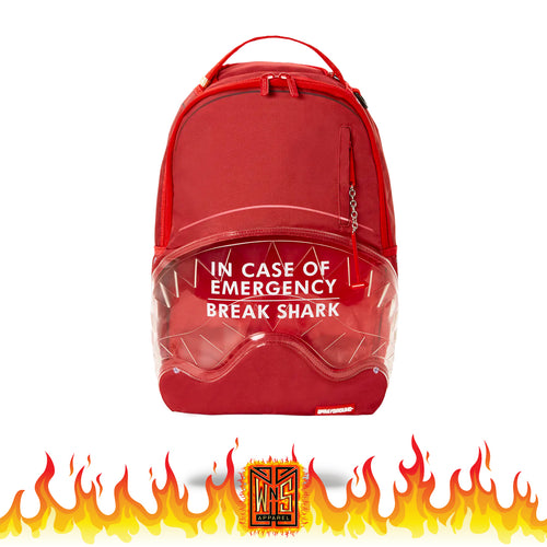 Sprayground Break In Case Of Emergency Backpack